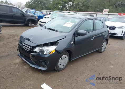 2024 Mitsubishi Mirage Es/Le z USA, uszkodzony, nr VIN ML32AUHJ0RH008143